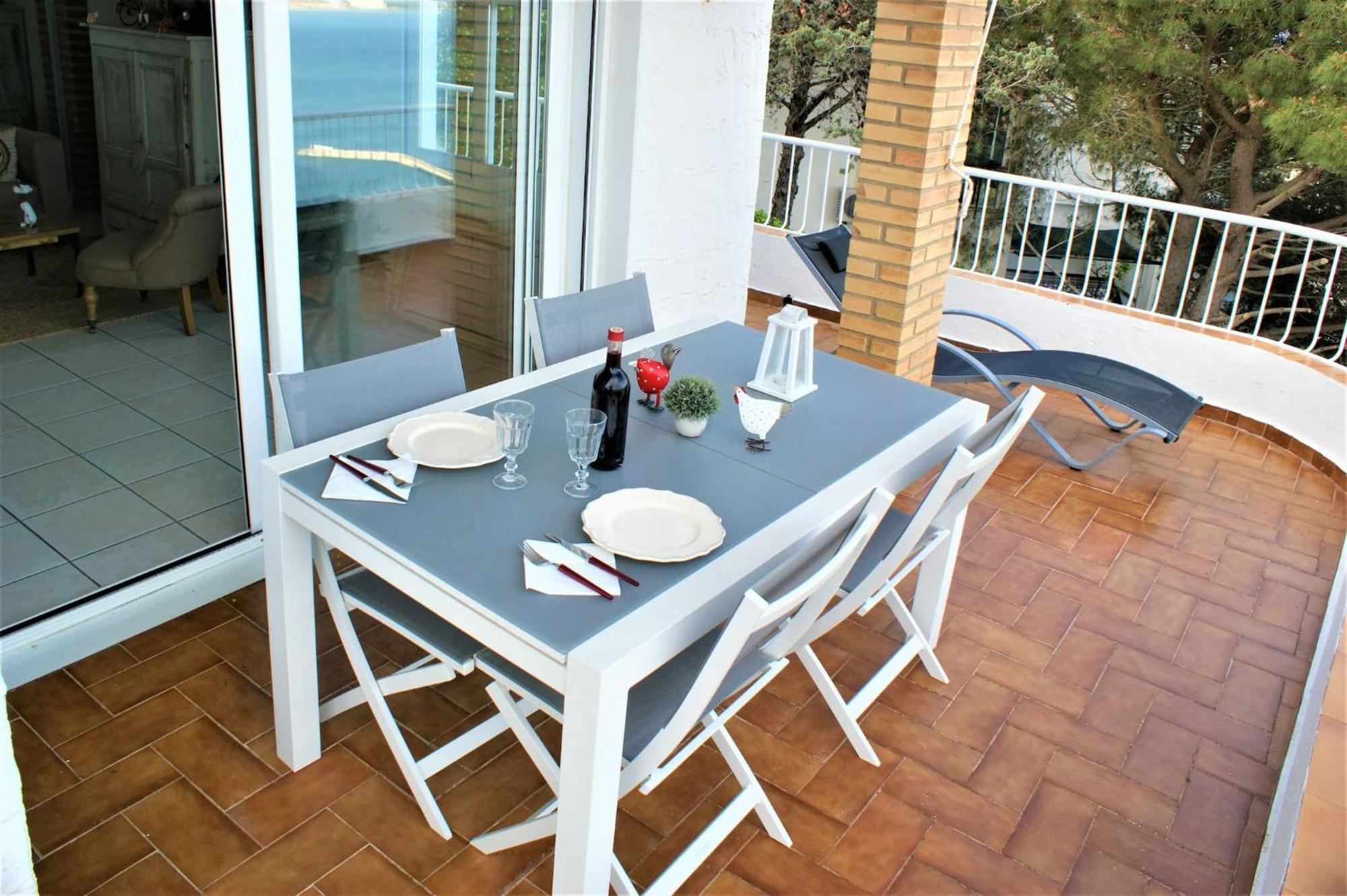 Ferienwohnung Precioso Piso Con Vistas Espectaculares Del Mar Av-50 Roses Exterior foto